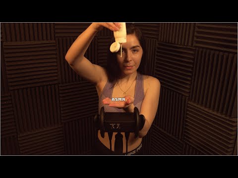 Oiled Up Ear Massage - ASMR - Tingling Cranial Massage For Relaxation - Triggers for Sleep