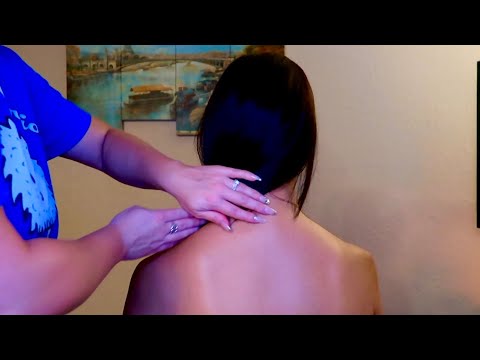 ASMR | Calming Scalp Massage, Back Pampering, Hair Sectioning, & Hair Attention