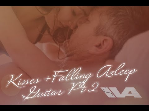 ASMR Kisses & Cuddles In Bed & Falling Asleep With You Girlfriend Roleplay Sleep Triggers Guitar Pt2