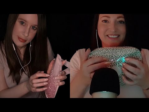 ASMR Scratching, Tapping & Crinkles | Layered Sounds | COLLAB with Tapping Whispers ASMR