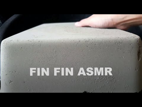ASMR : Giant Pure Cement Slab Crumbles #291
