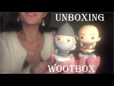 {ASMR} Unboxing Wootbox surprise