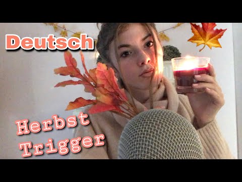 ASMR~ Herbst Trigger!🍂🍁 (Asmr deutsch/german)