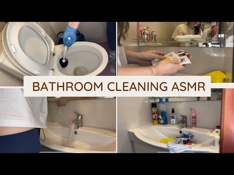 Clean With Me ASMR How To Clean Your Bathroom