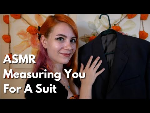 ASMR Suit Fitting | Measuring You For A Custom Suit | Soft Spoken Personal Attention RP