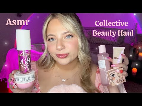 Asmr Collective Beauty Haul 🎀 Sephora, Ulta , Tapping & Scratching on Products :)