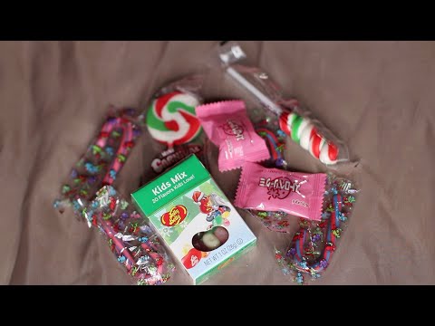 HOLIDAY CANDY ASMR EATING SOUNDS