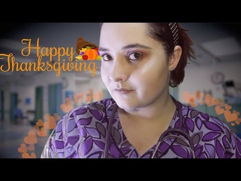 ER Visit (ASMR Medical RP) Burned Yourself While Cooking [Happy Thanksgiving]