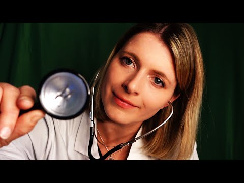 ASMR deutsch Arzt Roleplay I Cranial Nerve Exam & Kopfmassage