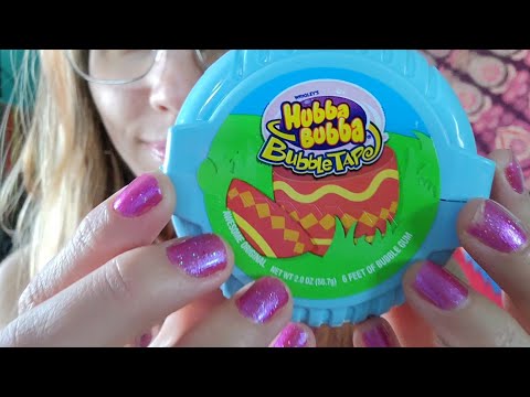 ASMR -  Obnoxious bubble gum chewing and bubble blowing with Hubba Bubba🍬, no talking