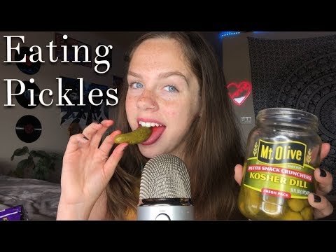 ASMR Eating Pickles & Takis