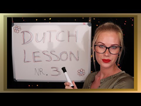 ASMR [ ROLE PLAY ] DUTCH TEACHER LESSON 3 (soft spoken/whispered)