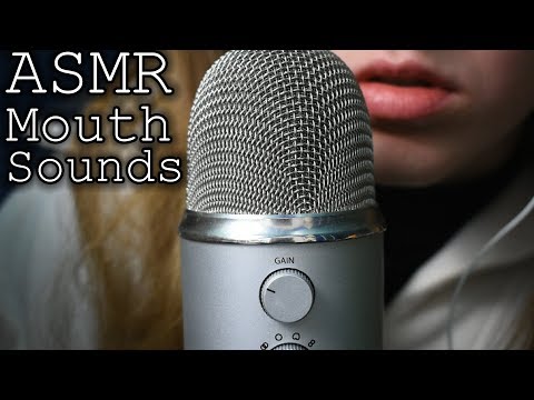 ASMR Mouth sounds Ear to Ear ♥ Lollipop, Tongue clicking, Trigger words and more.