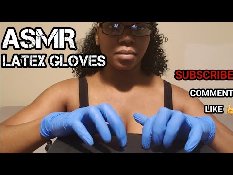 Asmr tapping + latex gloves