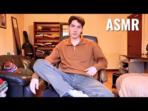 ASMR Relaxing You in my Room 🚪 Male Whispering, Kissing, Touching, Heartbeat