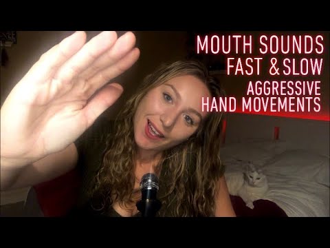 Classic PinkSkies™️ hand movements & mouth sounds // FAST | SLOW | AGGRESSIVE *asmr*