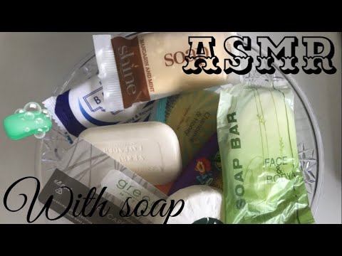 ASMR soap triggers 🧼 -Tapping, Scratching, Carving and more (super tingley ✨)