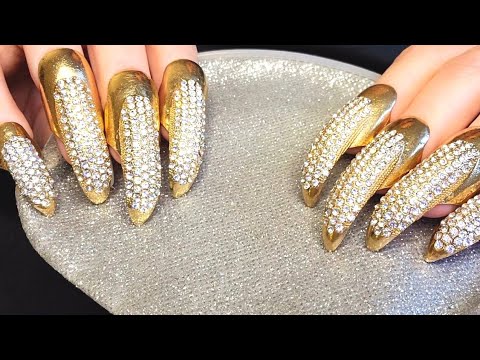 ASMR Textured Scratching With Claws | No Talking | Lo-fi