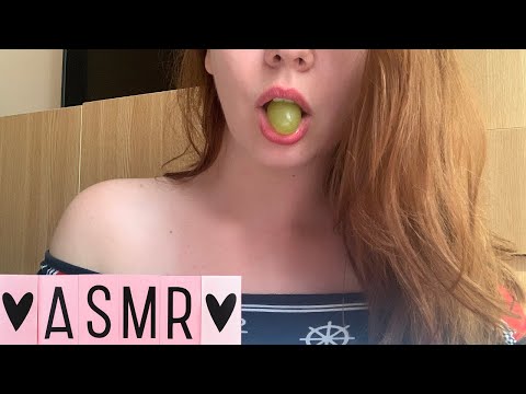 ASMR | Eating Grapes🍇 & Mouth Sounds💋