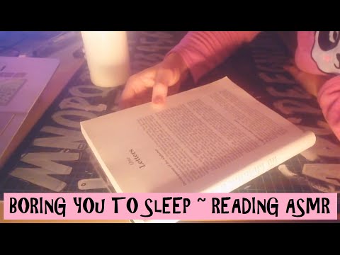 Boring You To Sleep ASMR - Reading about Signwriting Soft Spoken