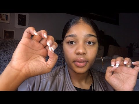 ASMR- MOUTH SOUNDS & NAIL TAPPING 😌💕