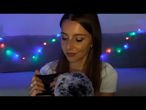ASMR - Je vous endors au son du CUIR 👋💫 - Tapping and sticky sounds
