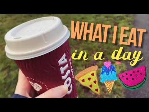What I eat in a typical work day - ASMR