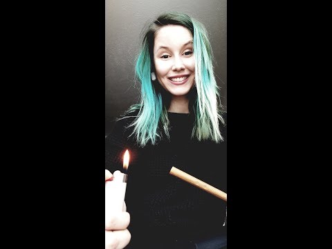 ASMR⁉️ smoke with me 🔥💨 chit chat 🎶 randomness *head phones recommended*