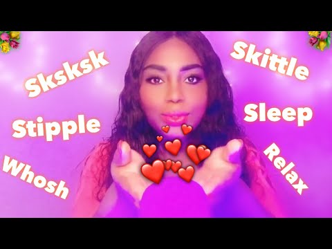 ASMR | Mic Brushing & Scratching Sounds + Trigger Words For Sleep