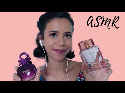 [ASMR] Roleplay - VENDEDORA DE PERFUMES - FAST TAPPING