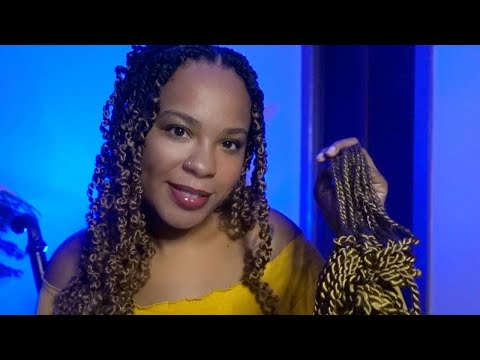 ASMR Jamaican Girl at the Back of Class Plays with your (Hair) Braids + Hair brushing ft. Dossier
