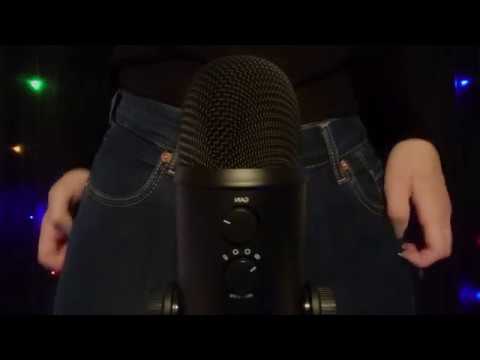 ASMR - Scratching My Jeans (Fabric Sounds) [No Talking]
