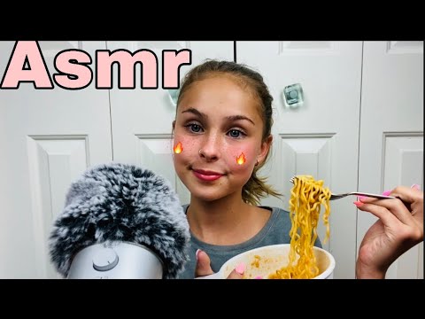 Asmr ~ Spicy noodle challenge 🥵