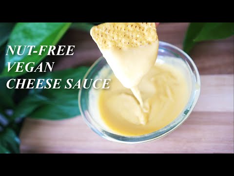 3 minutes Microwave Nut-Free VEGAN CHEESE SAUCE
