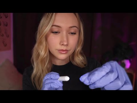 ASMR Hand Exam👋 inspection, sensory tests, measuring, joint functionality