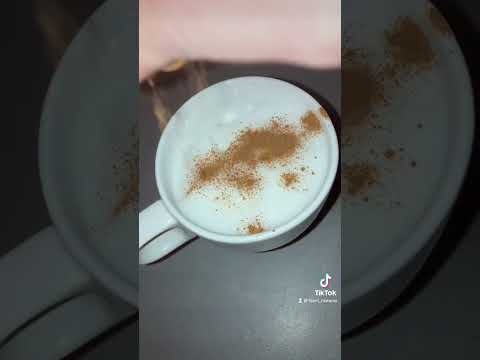 ✨🎅🏻Christmas latte #asmr #coffee #christmas #recipe #shorts