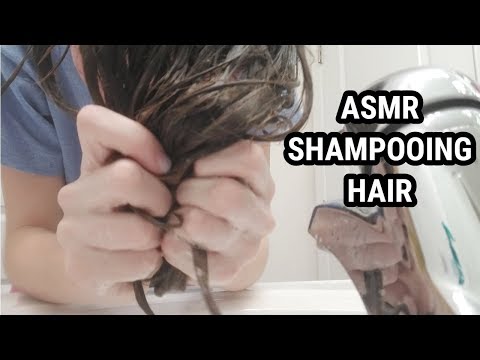 ASMR Hair Washing! (shampooing)