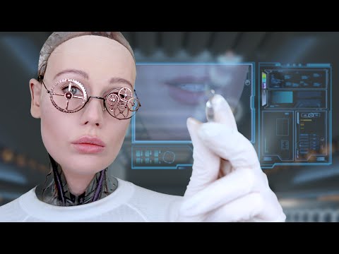 SCI FI ROLE PLAY ASMR ( personal attention & close-up inaudible whispers )