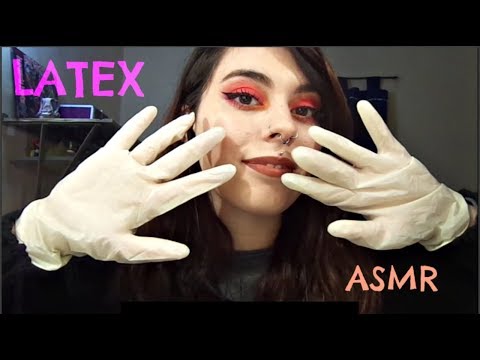 GUANTES DE LATEX| ASMR ESPAÑOL