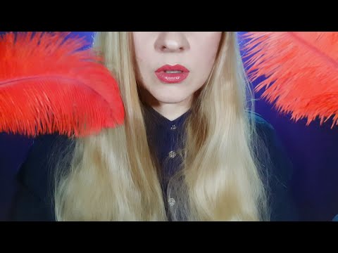 Touching You With Feathers 🪶 Whisper Ear-to-Ear 💤 ASMR 💤