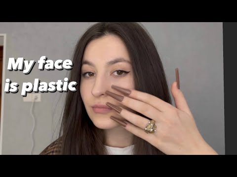 Asmr tapping on plastic face in 1 minute