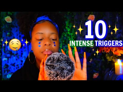 ASMR ✨♡ 10 INTENSE TRIGGERS THAT WILL BRING YOUR TINGLES BACK 🤤💙✨ (100% SENSITIVITY)