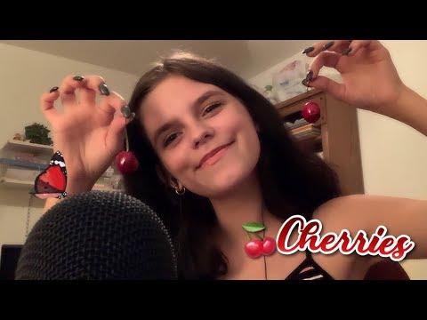 ASMR Eating Cherries 🍒