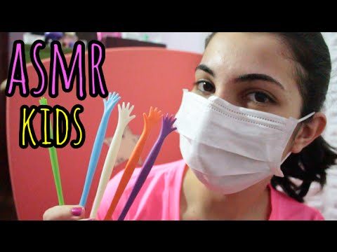 ASMR Kids: Roleplay Dentista (Vídeo para RELAXAR e dar sono) - PORTUGUÊS