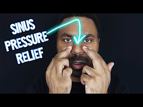 [ASMR] Around The EYES Massage -- Relieving Your Sinus Pressure