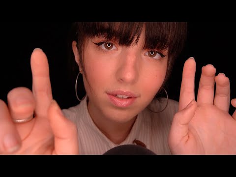 ASMR "Toasted Coconut" + Face Touching (Repetition/Echo)