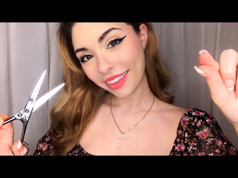 ASMR FAST AND AGRESSIVE HAIRCUT ✂️ Barber Shop Roleplay , Shave , CHAOTIC , Unpredictable Triggers ✨
