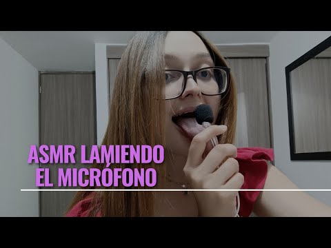 ASMR COLOMBIANO // LENS LICKINGS 👅 MUY COSQUILLOSO