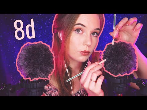 Searching for YOUR TINGLES: Scalp Check 😵 8D, Inaudible Whispering ASMR
