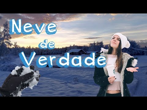 ASMR VAMOS PASSEAR NA NEVE (com neve de verdade) | Banana Vintage